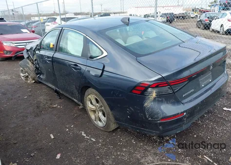 2025 Honda Accord Lx from USA, damaged, VIN 1HGCY1F26SA018571